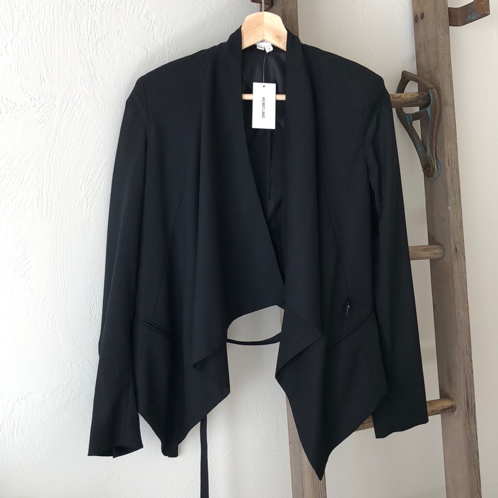 Black Helmut Lang blazer